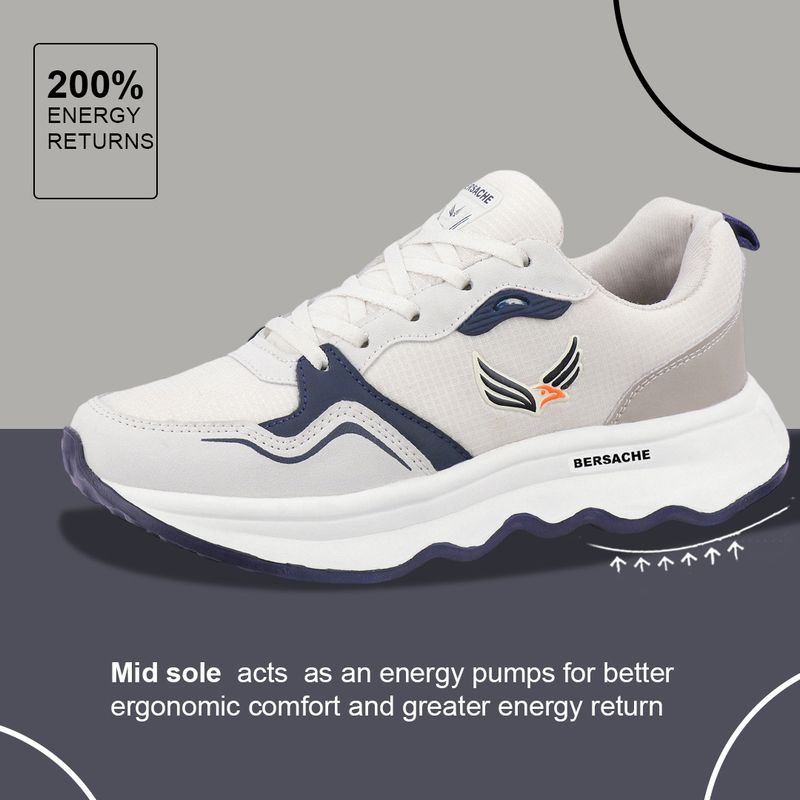 BERSACHE Men's Soft Cushioned Slip-Resistant Casual Sneakers - Image 6