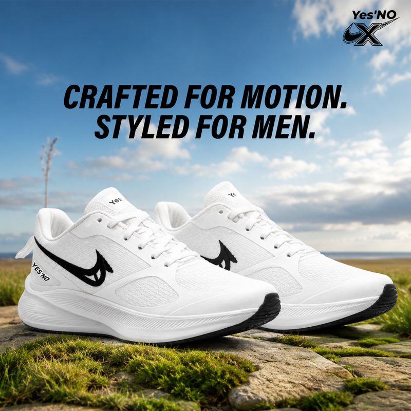 Yes'No Men's Mesh Lace-Up Sports Shoes - Image 6