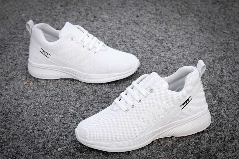 TST 2007_White_ Sneakers For Men (White , 10) - Image 4