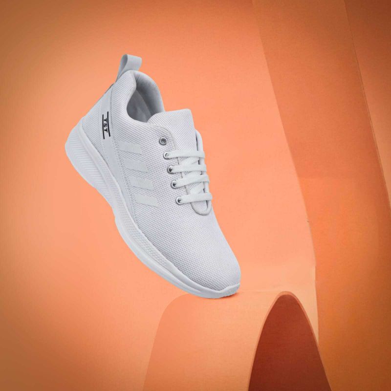 TST 2007_White_ Sneakers For Men (White , 10) - Image 6