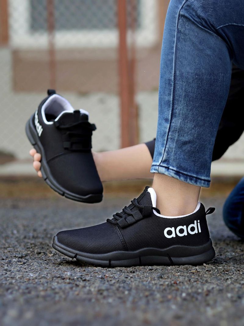 aadi Sneakers For Men (Black , 2) - Image 5