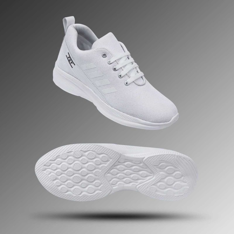TST 2007_White_ Sneakers For Men (White , 10) - Image 3