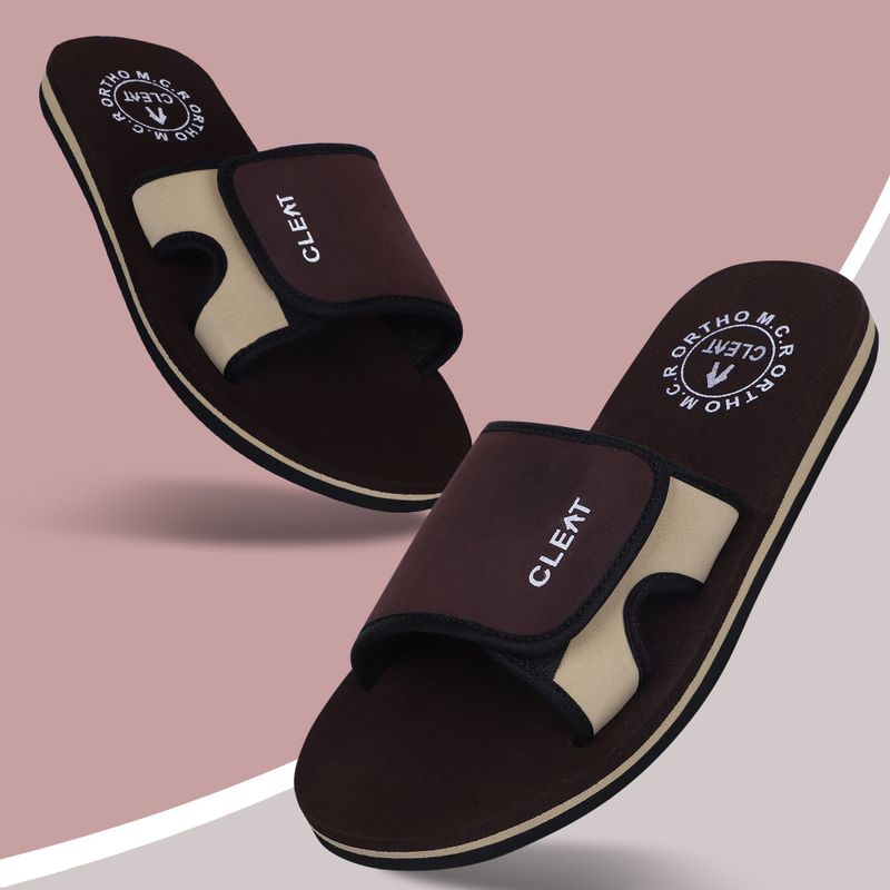 Comfortable Orthopedic Velcro Slippers for Men - Image 2