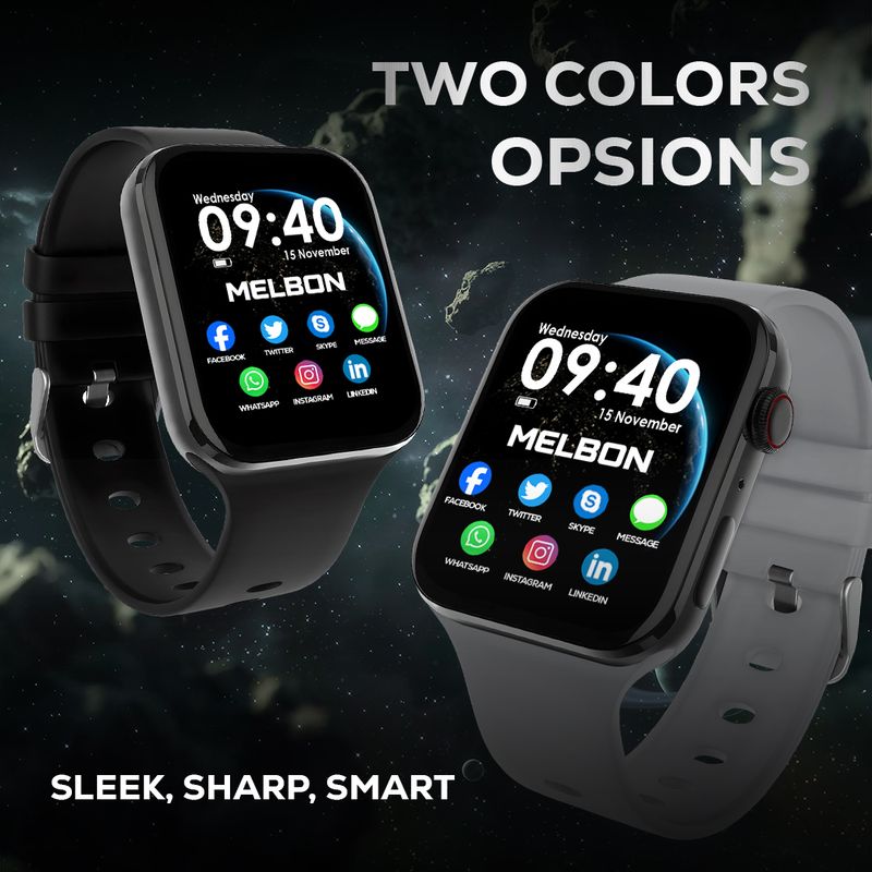 Melbon T-Storm Black-A1 Smartwatch - Image 5