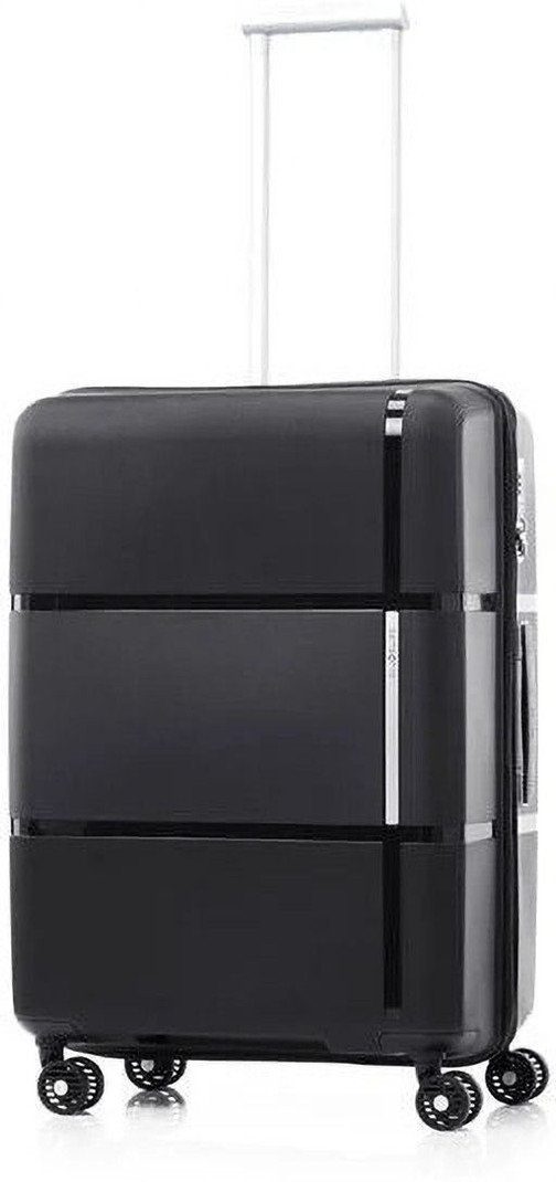 Samsonite SAMSONITE Medium Cabin Suitcase (67 cm) 2 Wheels - INTERLACE - Black