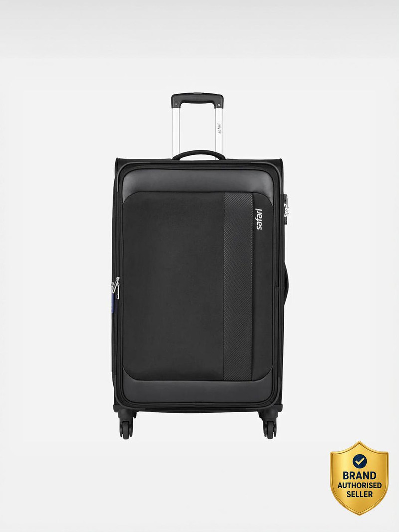 Safari SAFARI Slant Anti Theft Soft Luggage TSA Lock and Organized Interior with Wet Pouch Expandable Cabin Suitcase 4 Wheels - 20 inch