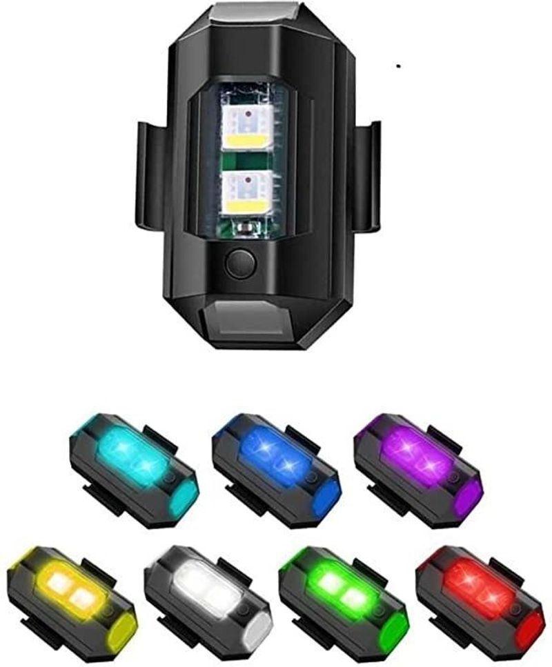 MELZRON 7 Colors Multipurpose LED Strobe Light - Image 2