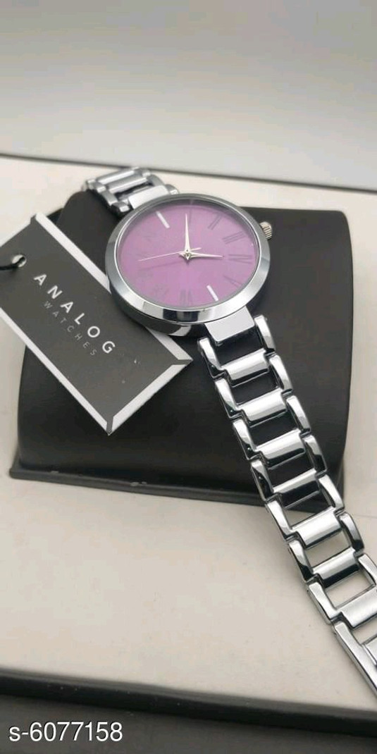 Miss Perfect Analog Watch  - For Women KU Women Purple Roman Dial Analog Girls And Women Watch