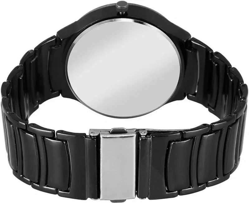 PEPPER STYLE Men's Black Analog Watch - Image 4