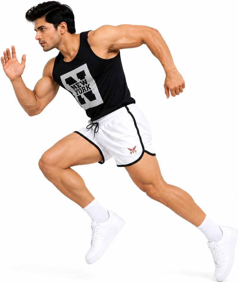 oolestore Pack of 3 Men's Running Shorts - Image 3