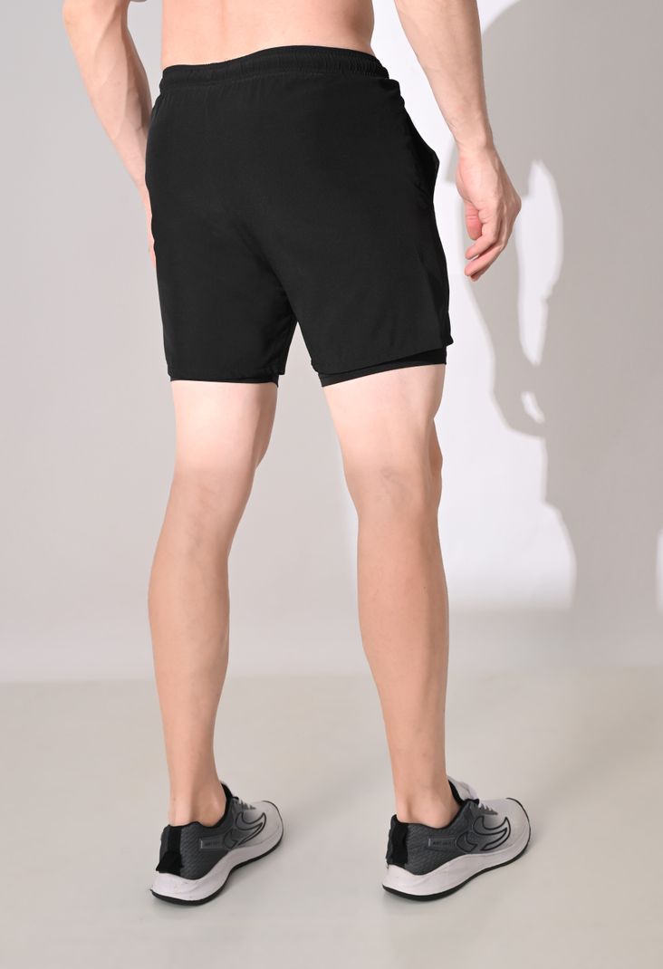 House Of Fitness Men Black Cycling Shorts - Image 6