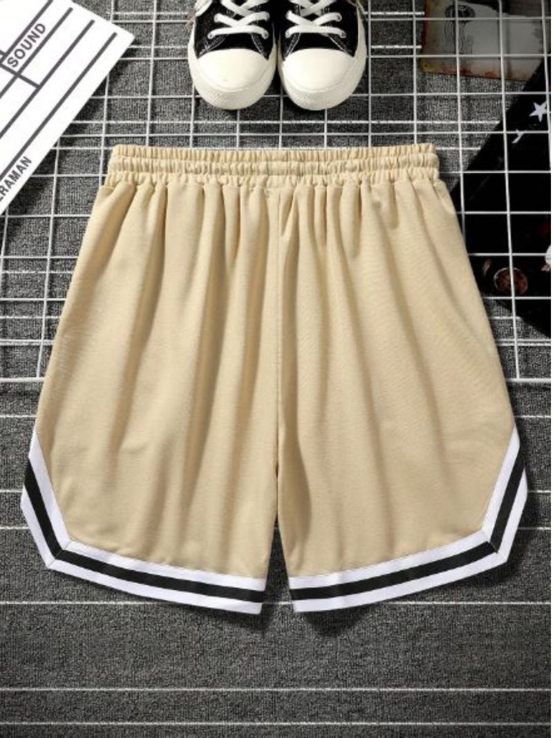 GLOBAL NOMAD Beige Sports Shorts - Image 2