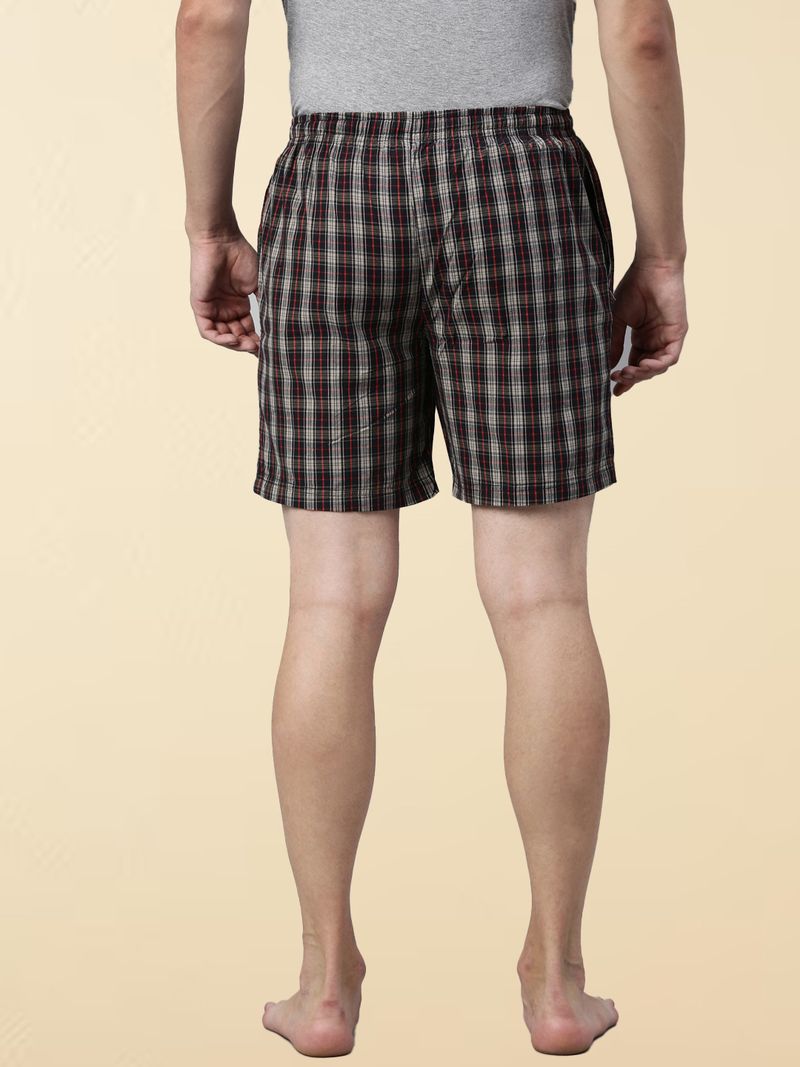 JOVEN Multicolor Checkered Bermuda Shorts - Image 5