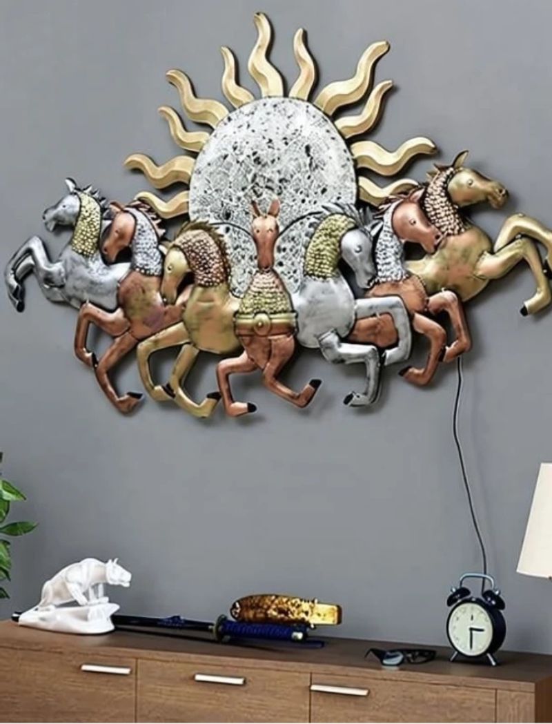 Gk crafts 7 Running Sun Horse 36x3x16 Inch - Image 5