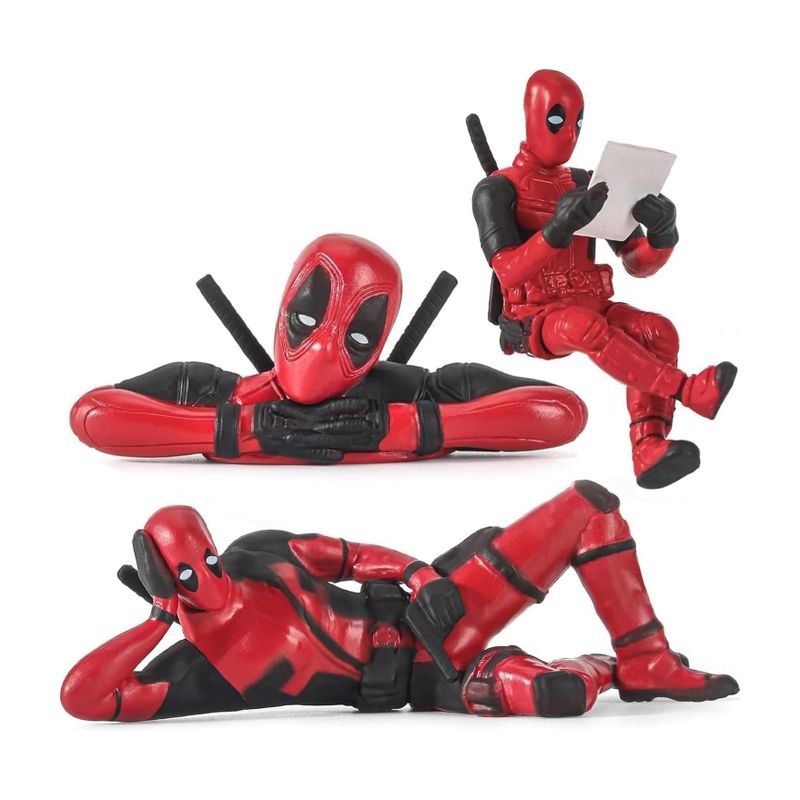 Pravia Car Dashboard Decoration 3PCS Action Figure Set - Image 2