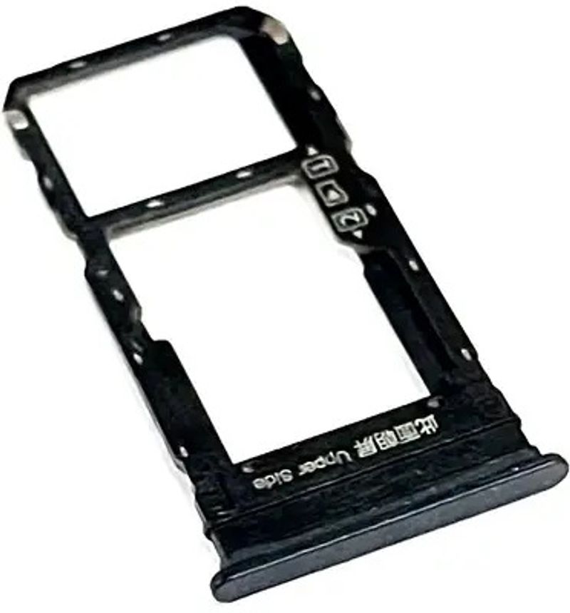 SPAREASP Sim Card Tray for Vivo Y75 5G Black - Image 2
