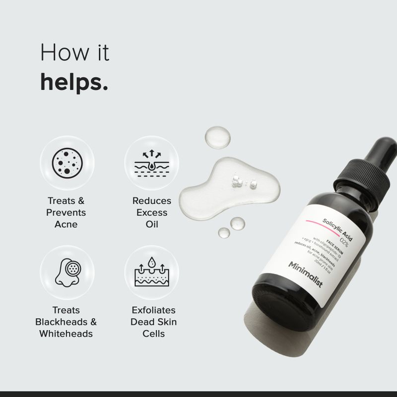 Minimalist 2% Salicylic Acid Face Serum 20 ml - Image 4