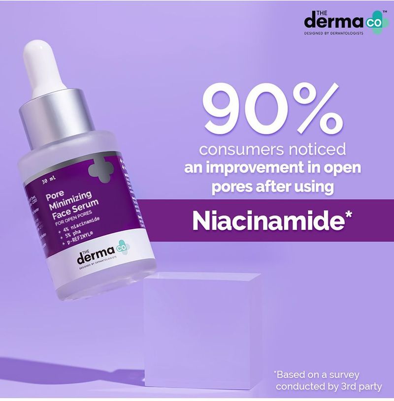 The Derma Co Pore Minimizing Face Serum 30ml - Image 6
