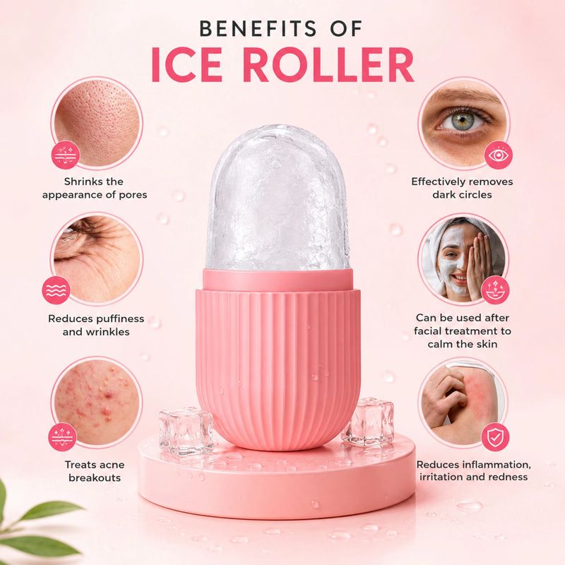 AYENEX CARE Ice Roller & Scalp Massager Combo (100ml) - Image 5