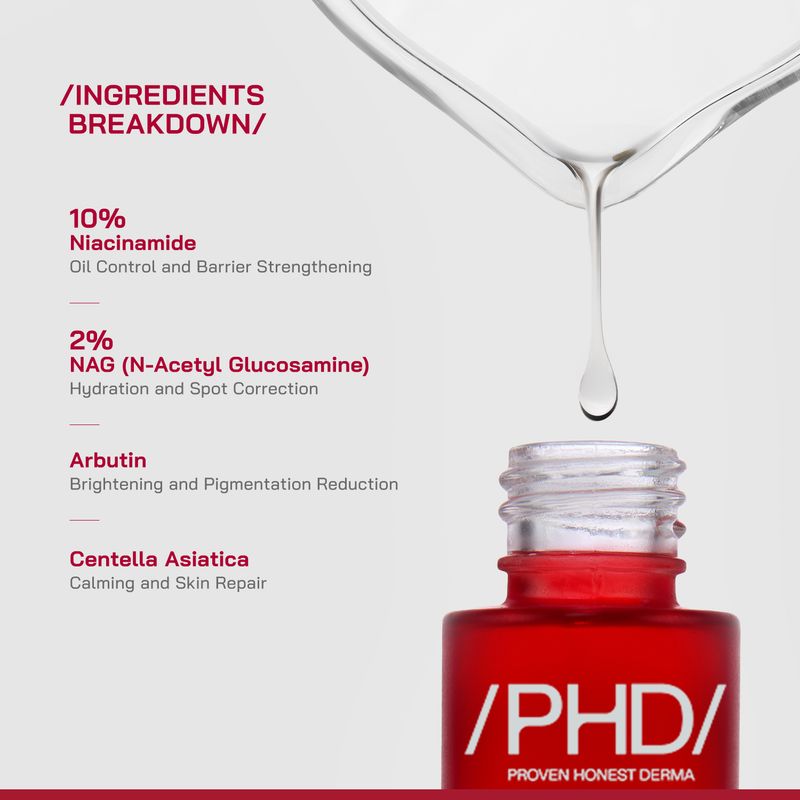 Proven Honest Derma 10% Niacinamide Serum 30ml - Image 4