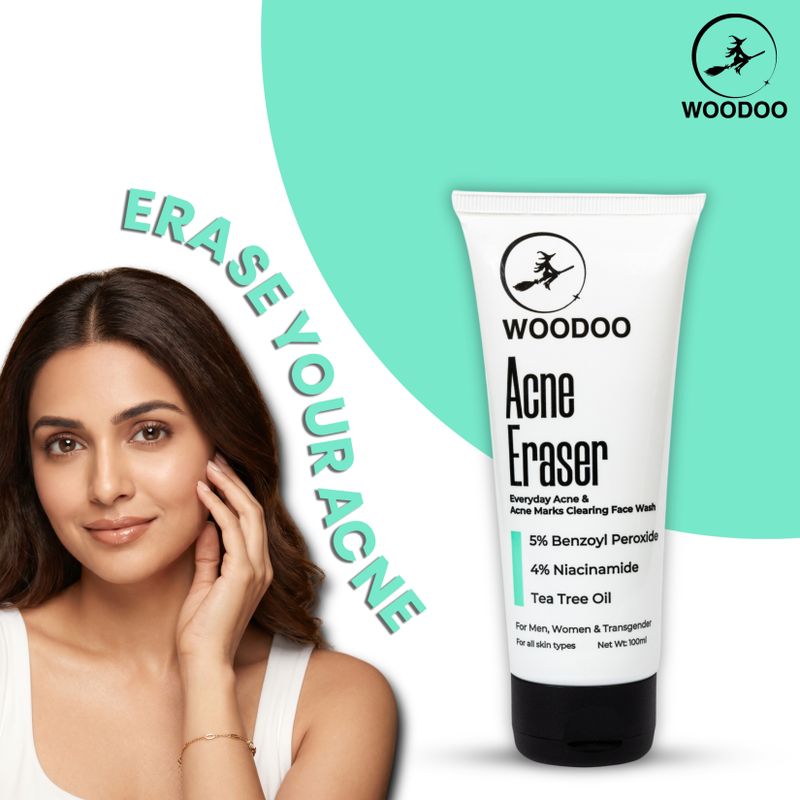 woodoo Acne eraser Face Wash 100g - Image 5