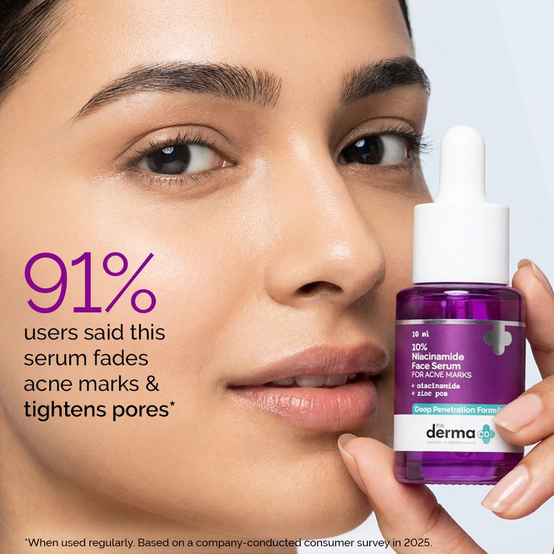 The Derma Co 10% Niacinamide Face Serum 10ml - Image 4