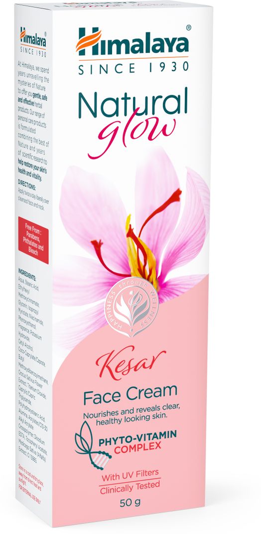 Himalaya Natural Glow Kesar Face Cream 50g - Image 2