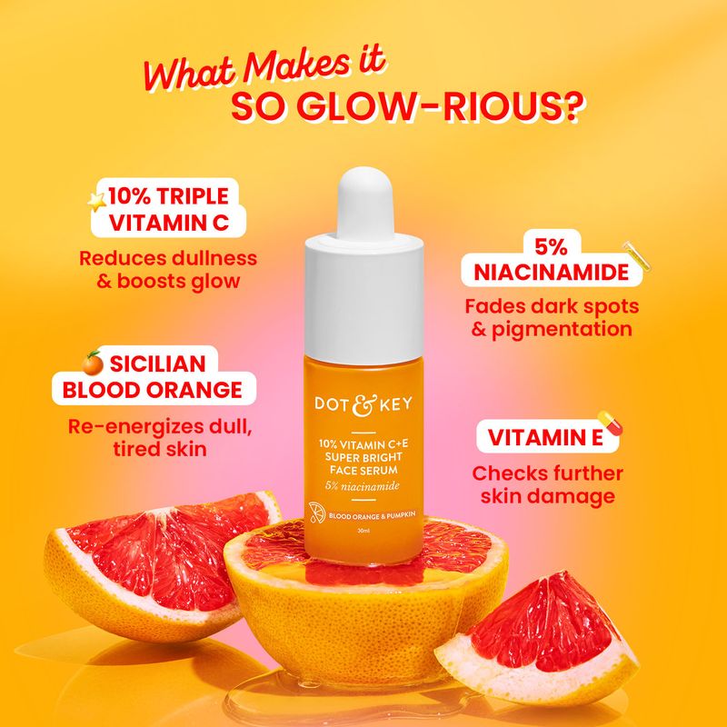 Dot & Key 10% Vitamin C+E Face Serum 20ml - Image 6