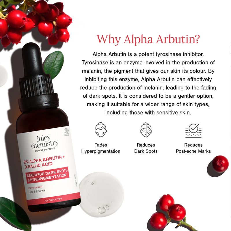 Juicy Chemistry 2% Alpha Arbutin Serum - Image 5