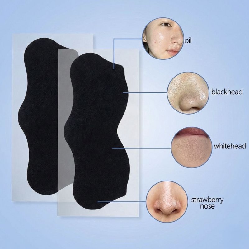 Dr.Droun Activated Charcoal Nose Strips (10 Strips, 200 mg) - Image 3