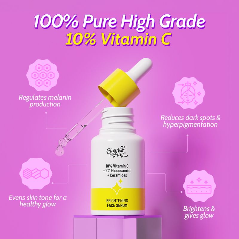 Chemist at Play 10% Vitamin C Serum 10ml - Image 3