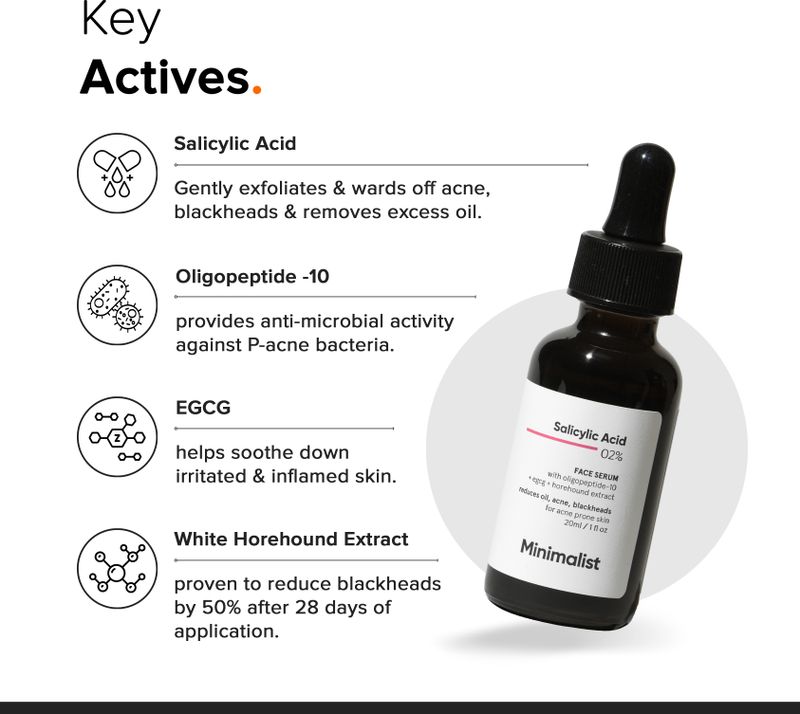 Minimalist 2% Salicylic Acid Face Serum 20 ml - Image 5