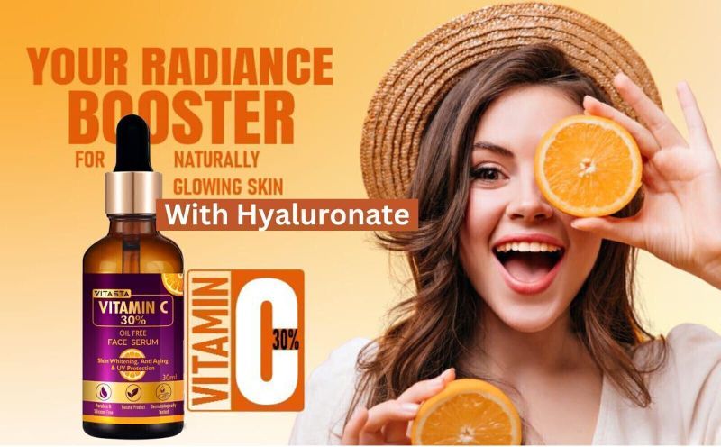 VITASTA 30% Vitamin-C Face Serum for Skin Brightening (30 ml) - Image 3