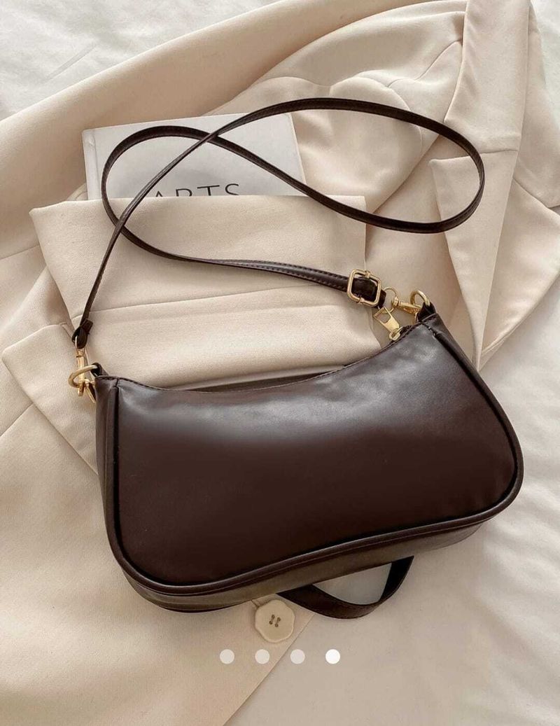 SSAZU Brown Girls Sling Bag Chain M - Image 3