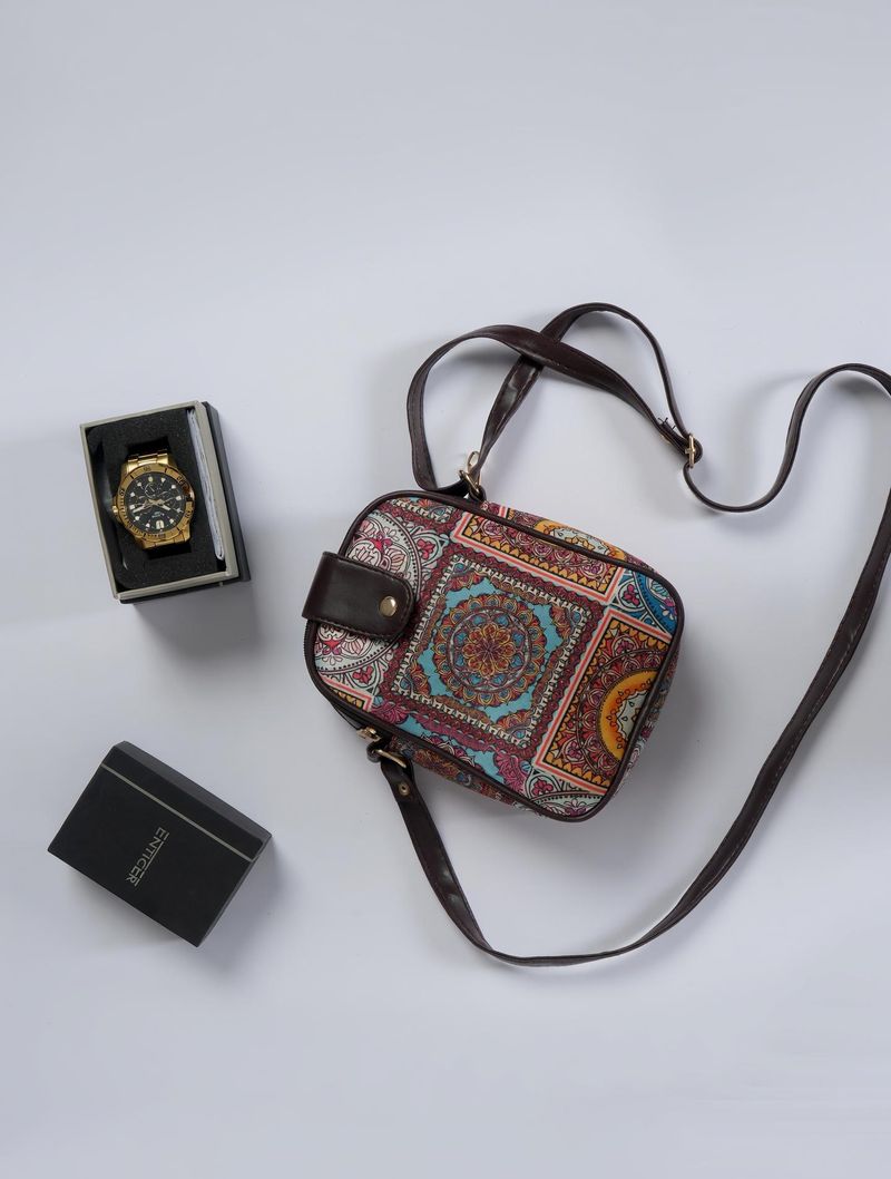 Hamensch Multicolor Women Sling Bag - Image 2