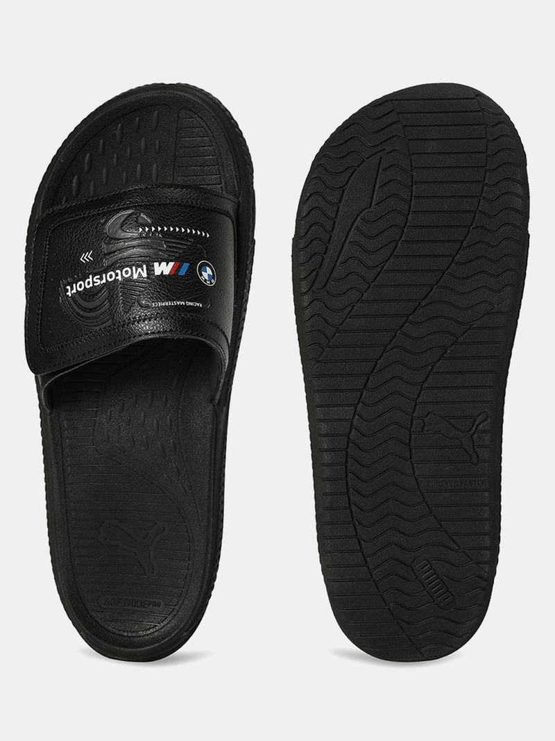 PUMA BMW MMS Softride Slide 2.0 Men's Flip Flops (Black, UK 7) - Image 3