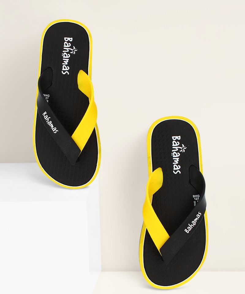 BAHAMAS Men Flip Flops Black Size 6 - Image 3