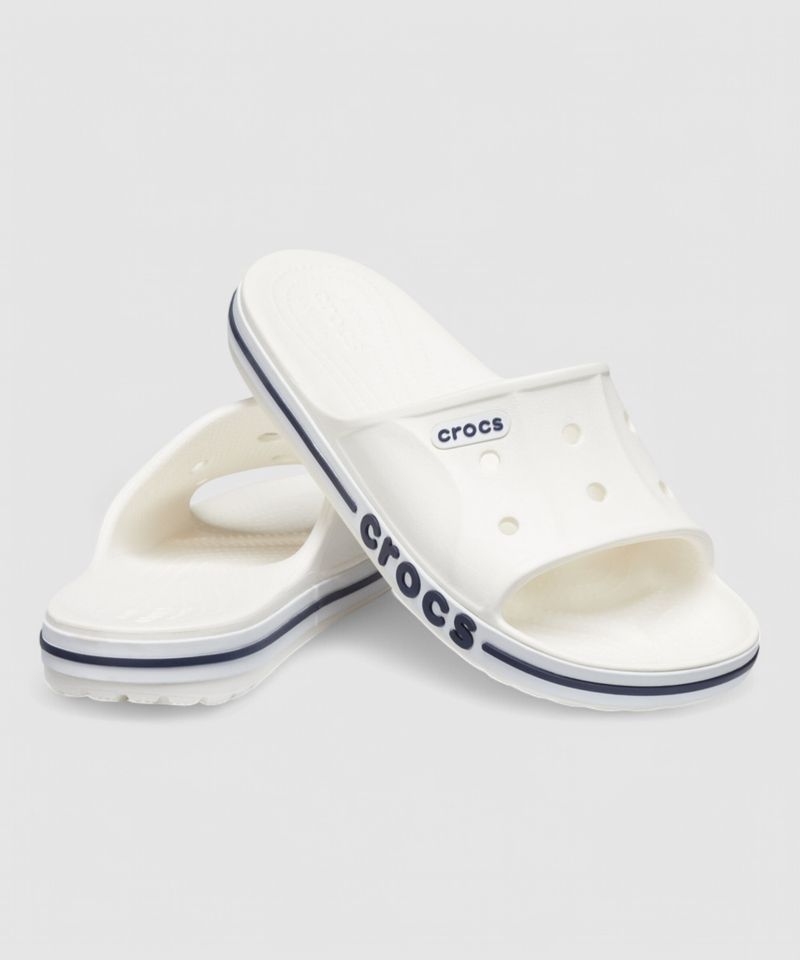 Crocs Bayaband Slide Unisex Slides White 10 UK - Image 5