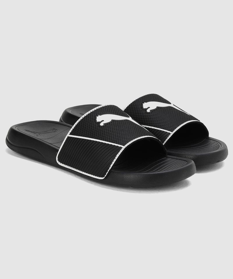 PUMA Popcat 20 Shower RES Men Slides Black 7 - Image 5