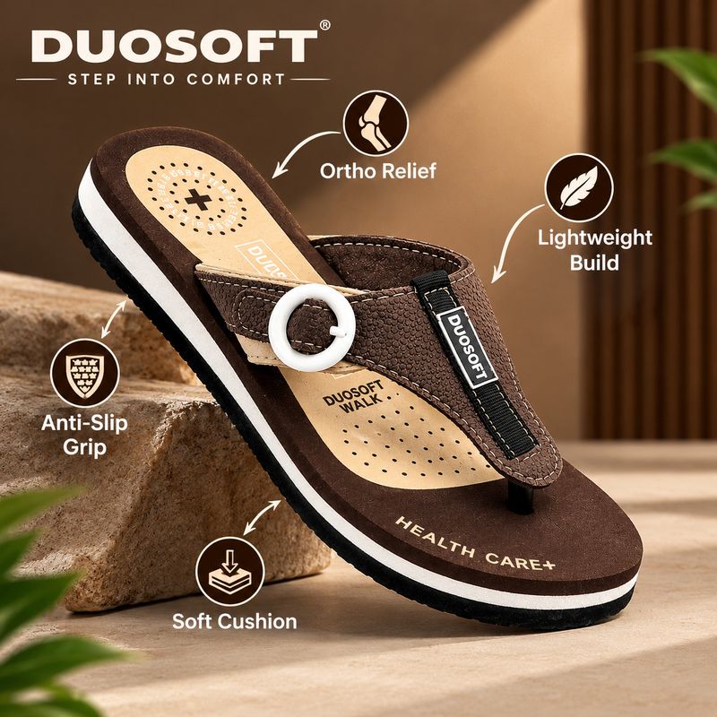DUOSOFT Orthopedic Lightweight Slippers for Women - Image 5