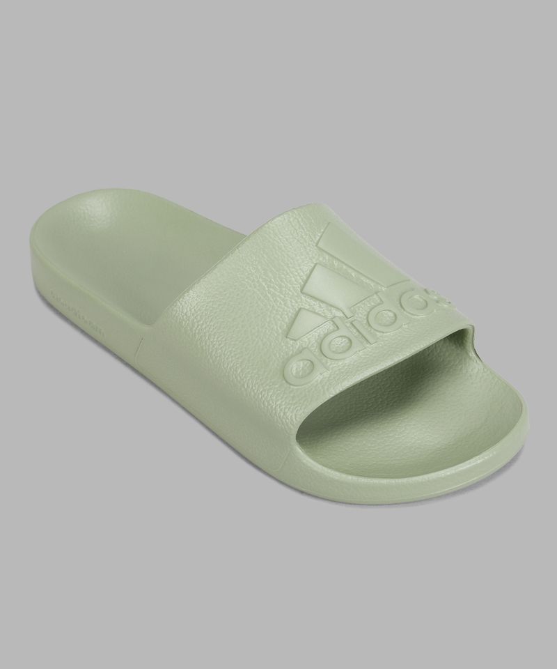 adidas Unisex Slides Green Size 8 - Image 6