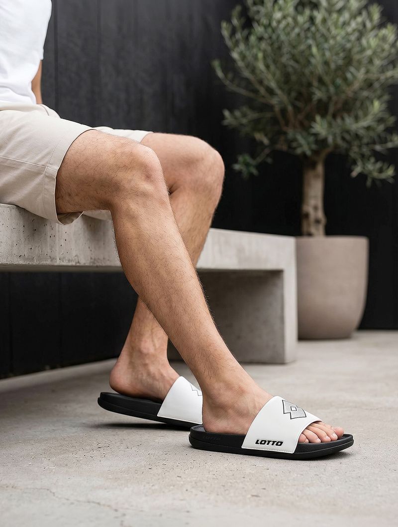 LOTTO Men Slides Black Size 6 - Image 5