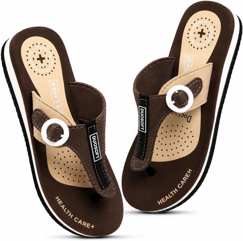 DUOSOFT Orthopedic Lightweight Slippers for Women - Image 6