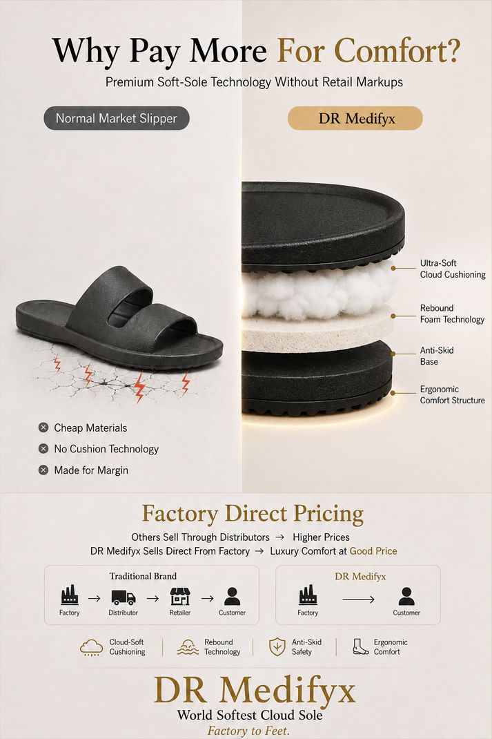 Dr Medifyx Men Slippers - Image 6