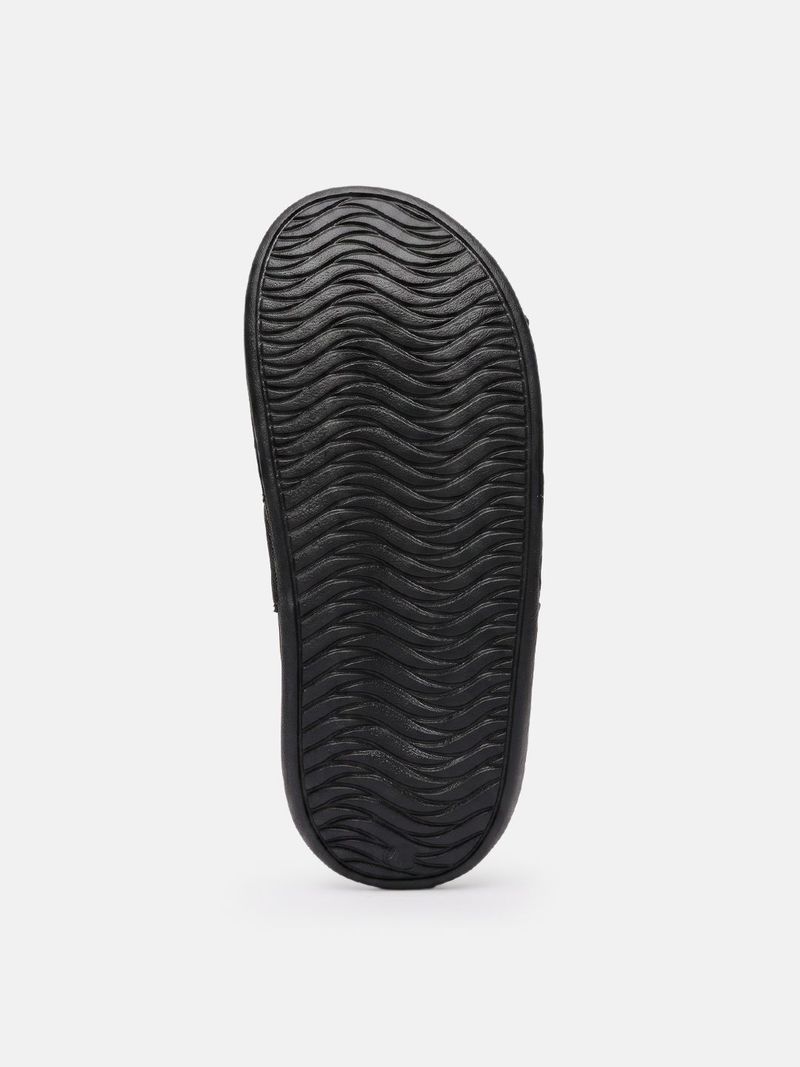 FCUK Men Slippers (Black , 6) - Image 4