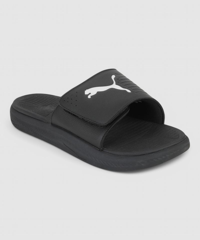 PUMA Softride Slide V Men Slides (Black , 8) - Image 8
