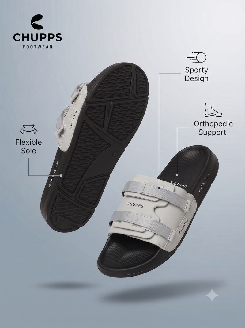 Chupps Element Orthopaedic Men Slides - Image 6