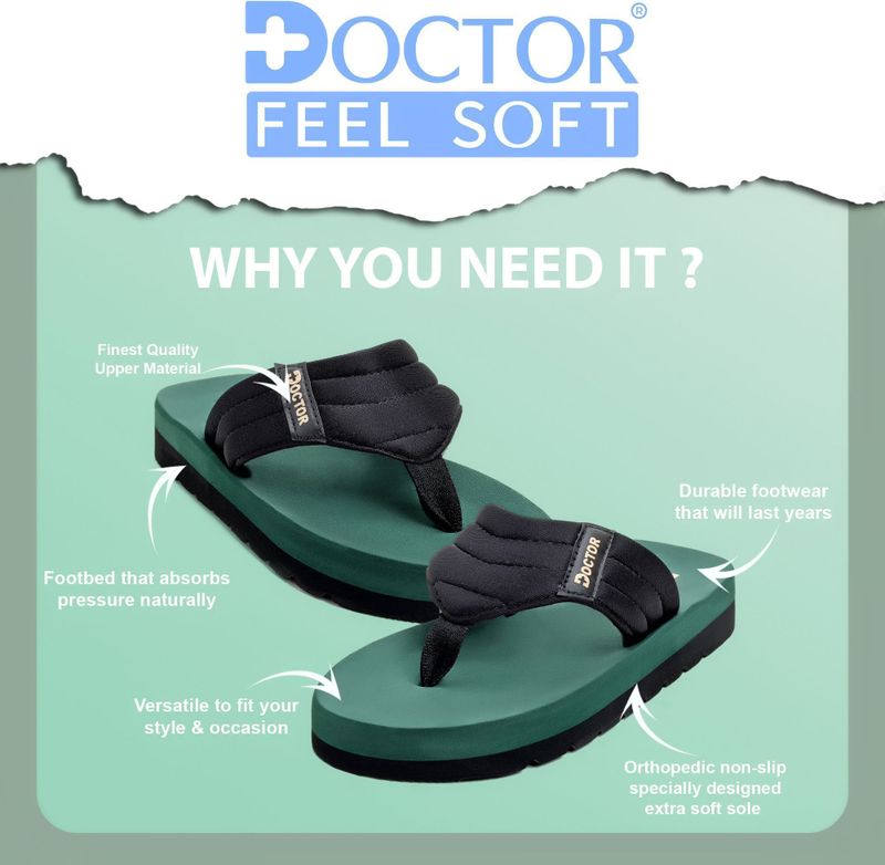 Doctor Feel Soft Men Slippers - Image 5