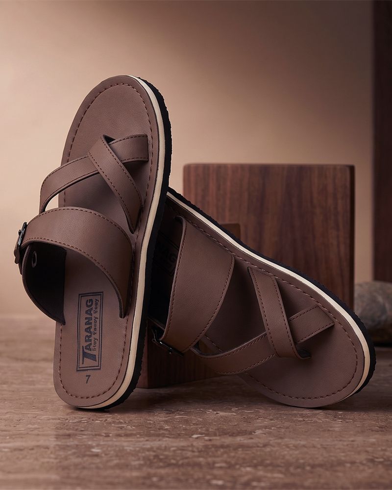 taranag Men Casual Sandal Brown 9 - Image 6