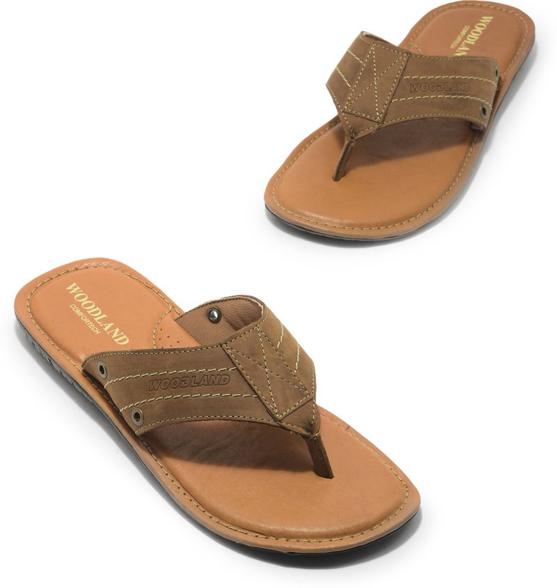 WOODLAND Men's Lightweight Home Wear Flip Flops - Image 6